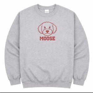 Custom Embroidered Dog Crewneck